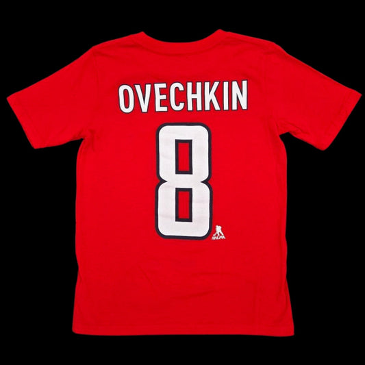 T-Shirt Junior - Alex Ovechkin #8 Capitals de Washington