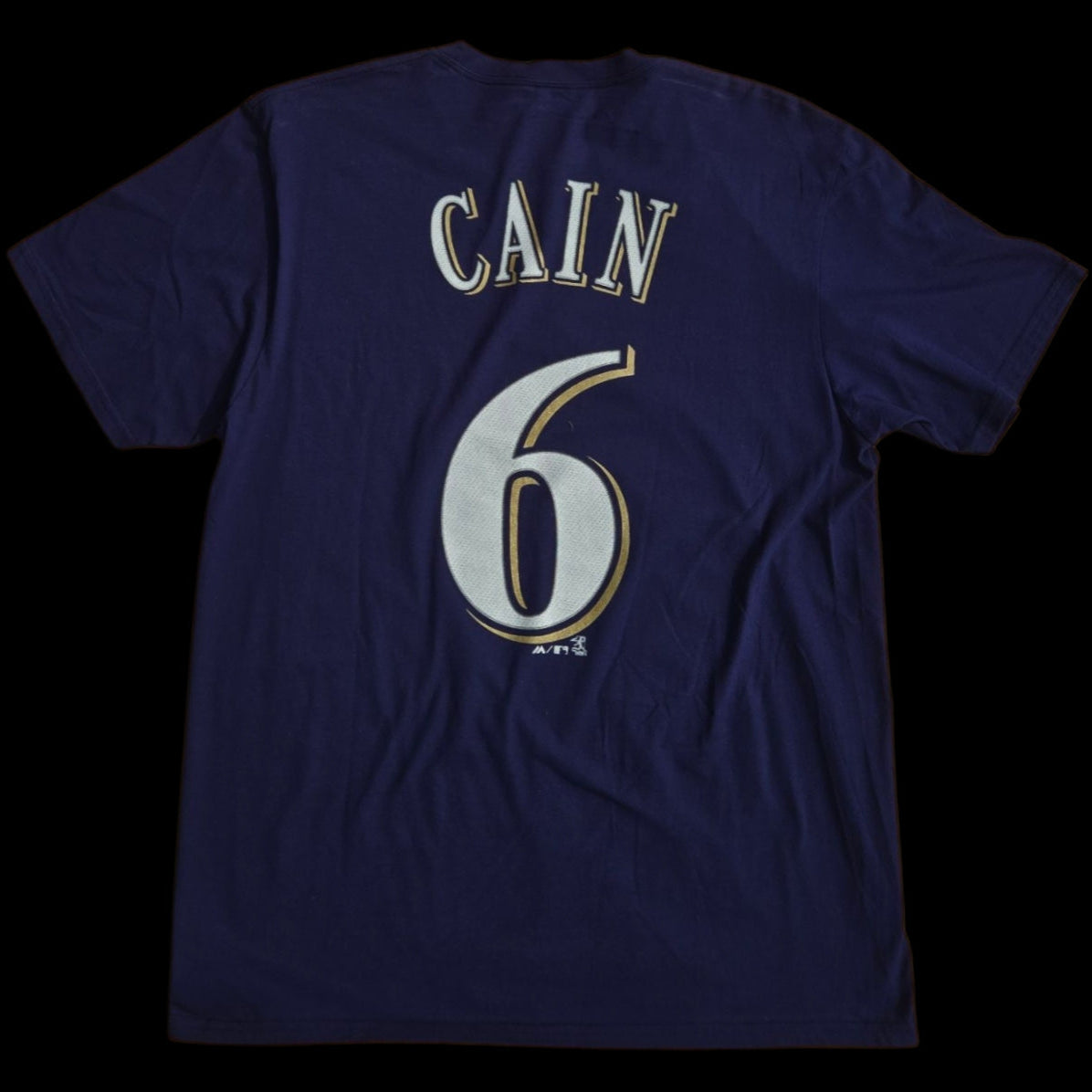 T-Shirt Adulte - Lorenzo Cain #6  Brewers de Milwaukee