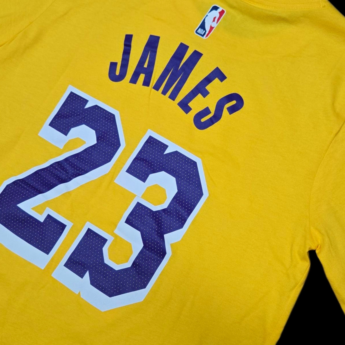 Youth Tee - Lebron James #23 Los Angeles Lakers