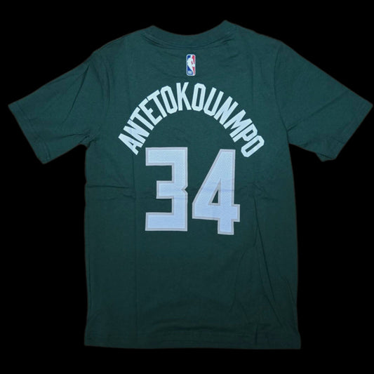 Youth Tee - Gianni Antetokounmpo #34 Milwaukee Bucks