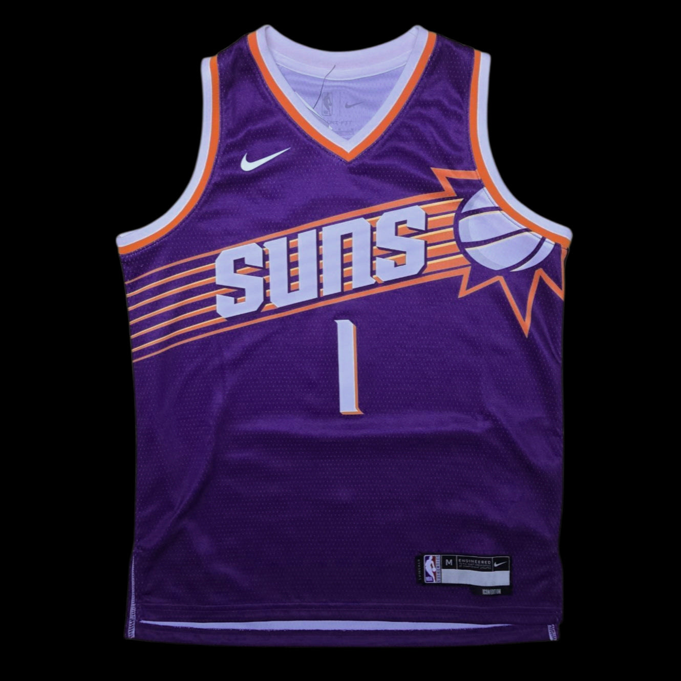 Youth Basketball Jersey - Devin Booker #1 Phoenix Suns