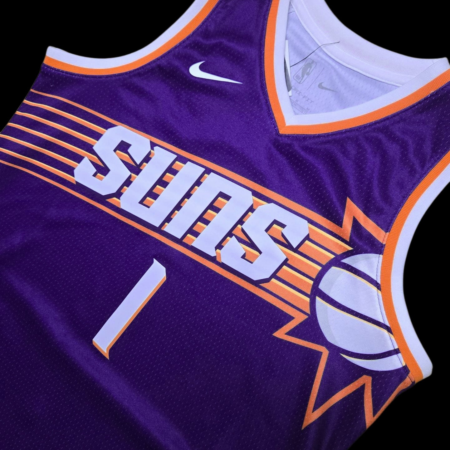 Youth Basketball Jersey - Devin Booker #1 Phoenix Suns