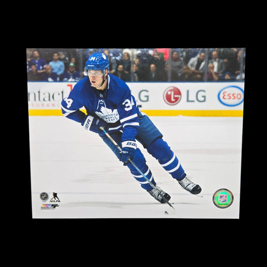 Photo - Auston Matthews #34 Maple Leafs de Toronto