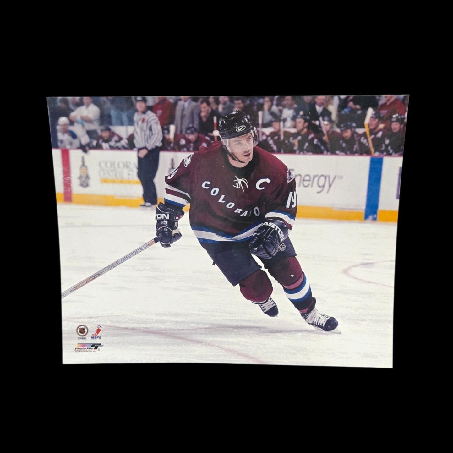 Photo - Joe Sakic #19 Avalanche du Colorado
