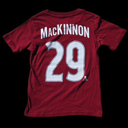 Youth Tee - Nathan MacKinnon #29 Colorado Avalanche