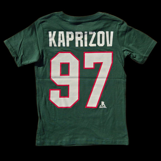 Youth Tee - Kirill Kaprizov #97 Minnesota Wild