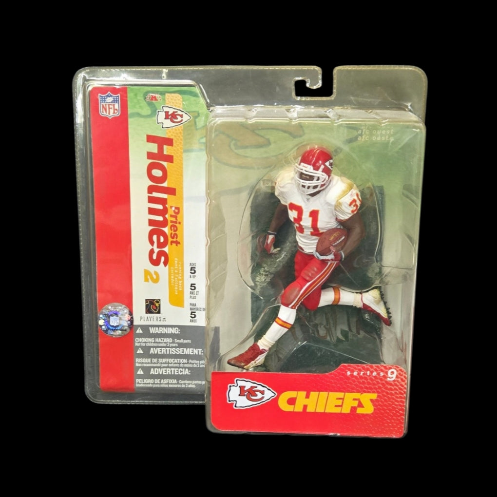 Figurine - Priest Holmes #31 Chiefs de Kansas City
