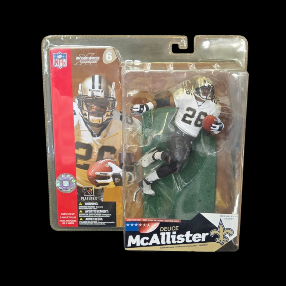 Figurine - Deuce McAllister #28 Saints de la Nouvelle-Orléans