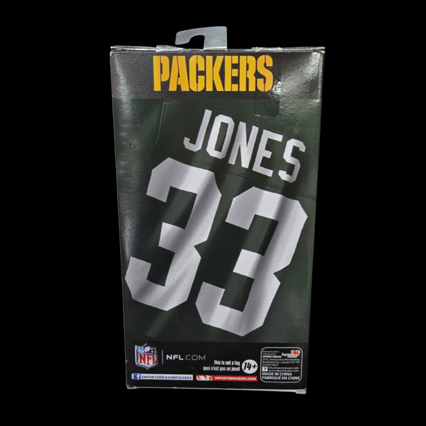 Figure - Aaron Jones #33 Green Bay Packers