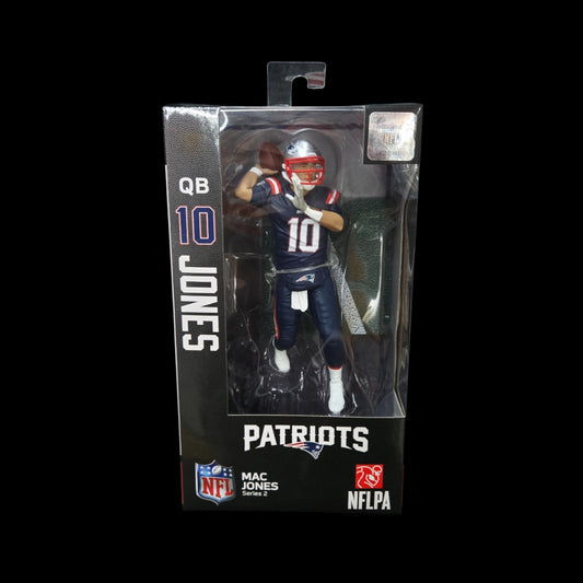 Figurine - Mac Jones #10 Patriots de la Nouvelle Angleterre