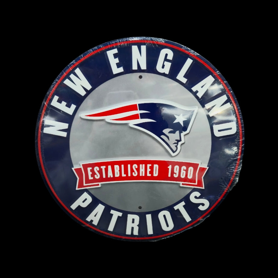 Plaque Décorative - Patriots de la Nouvelle-Angleterre