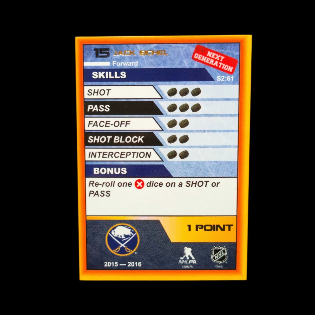 Figurine - Jack Eichel #15 Sabres de Buffalo