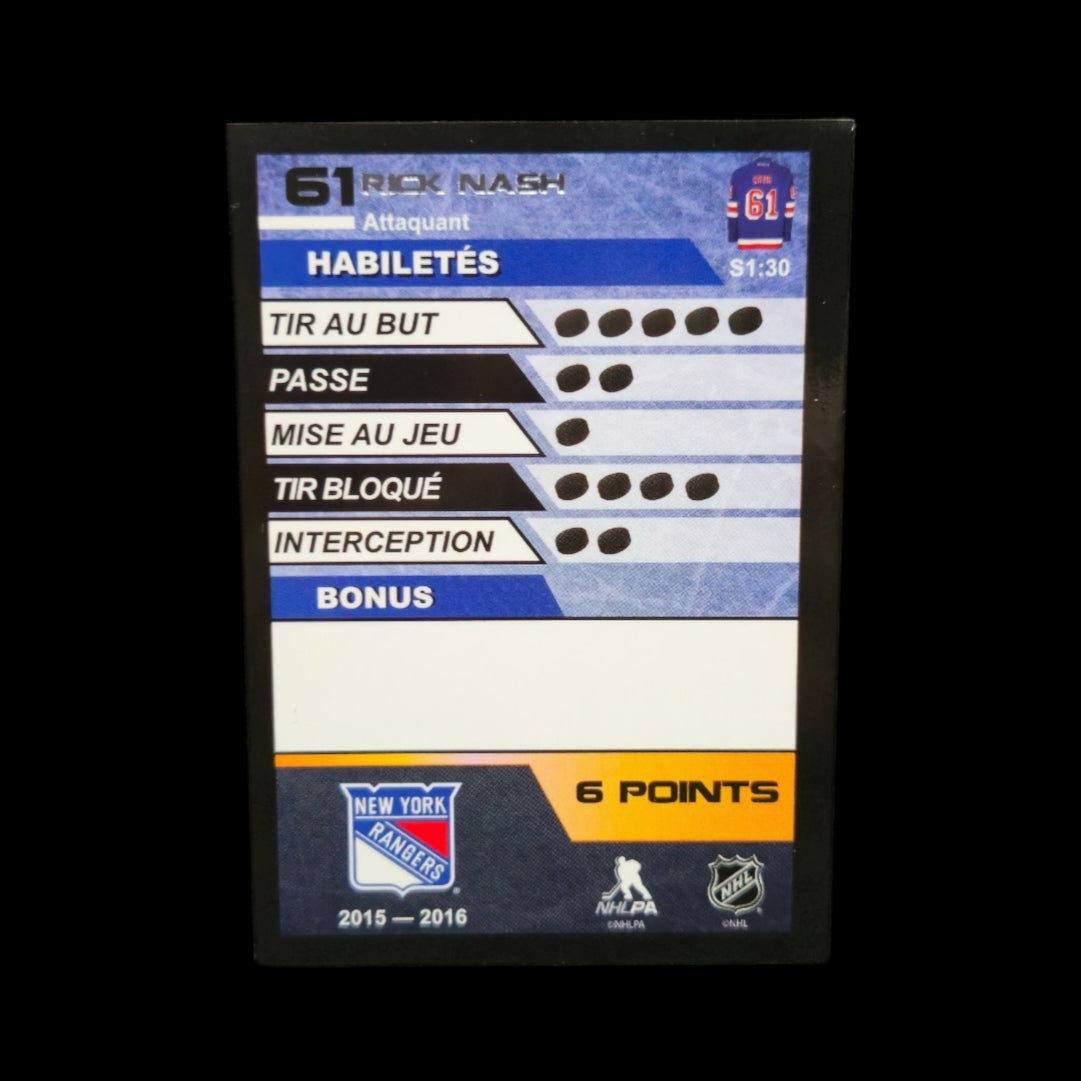 Figurine - Rick Nash #61 Rangers de New York