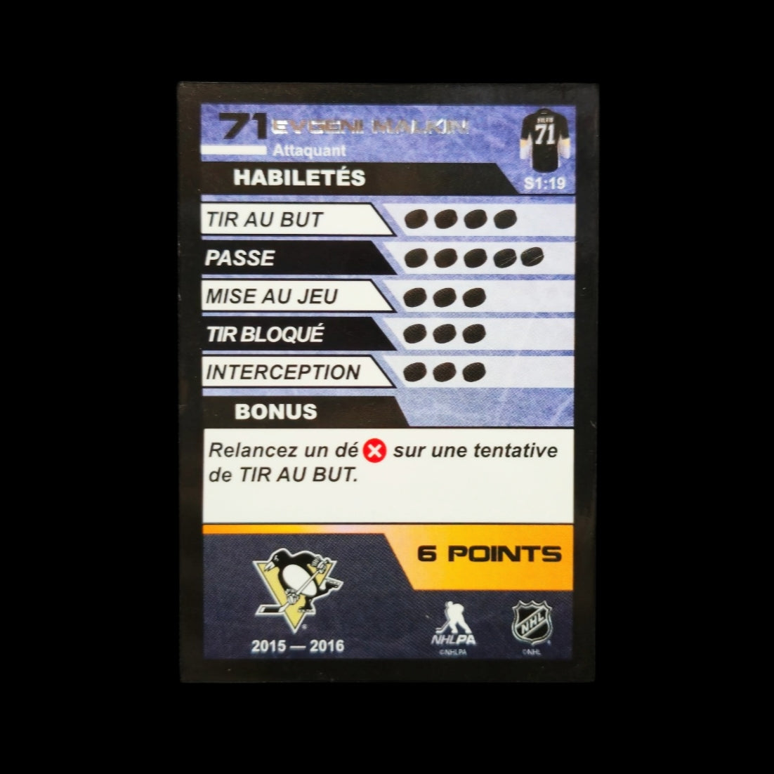 Figure - Evgeni Malkin #71 Pittsburgh Penguins 