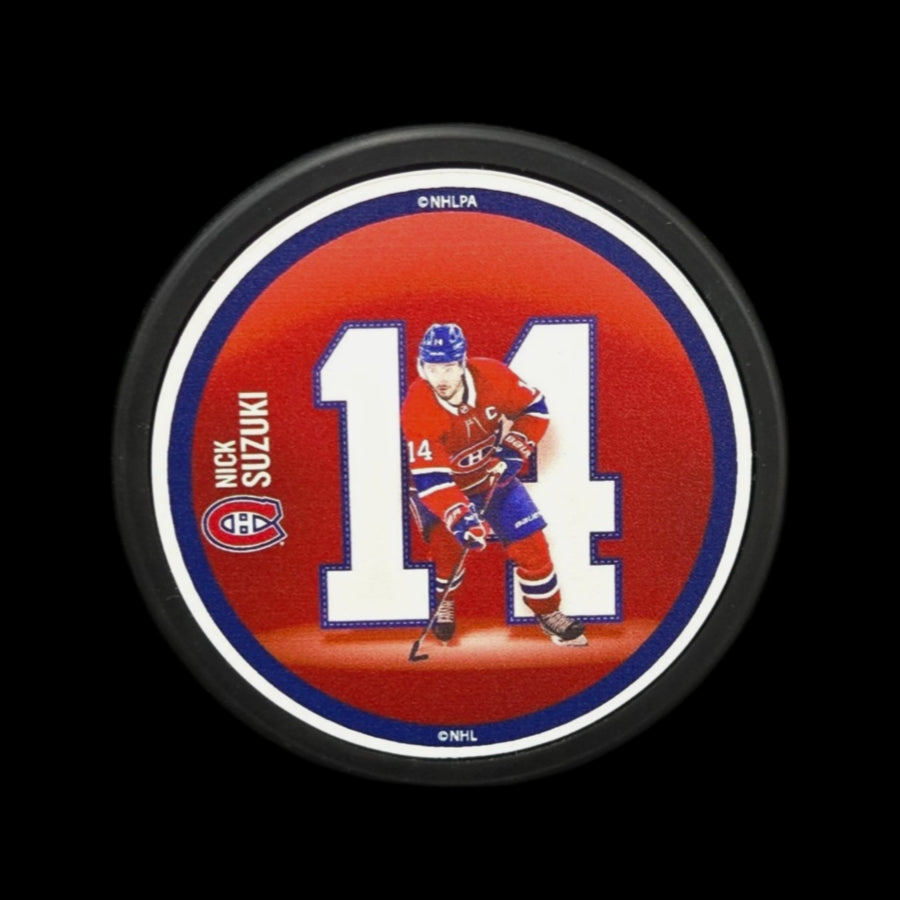 Rondelle - Nick Suzuki #14 Canadiens de Montréal