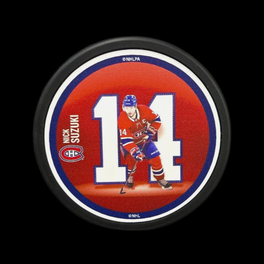 Rondelle - Nick Suzuki #14 Canadiens de Montréal