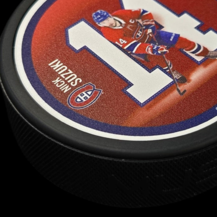 Rondelle - Nick Suzuki #14 Canadiens de Montréal