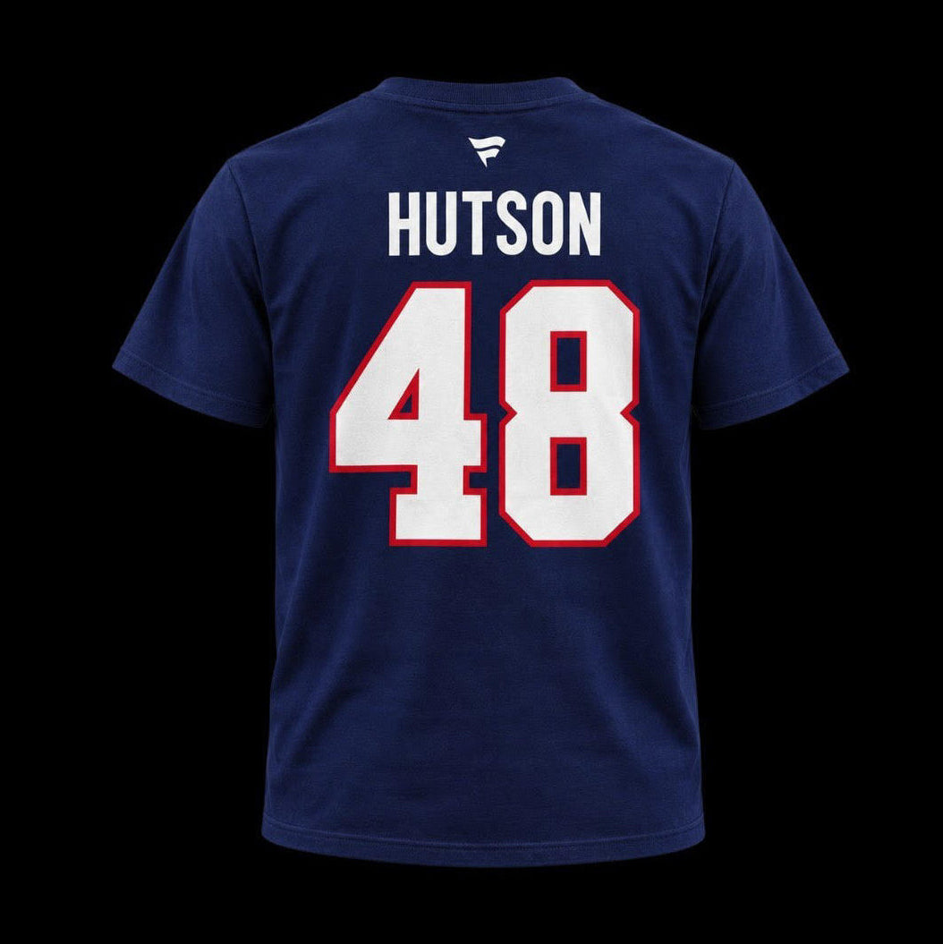 T-Shirt Adulte - Lane Hutson #48 Canadiens de Montréal